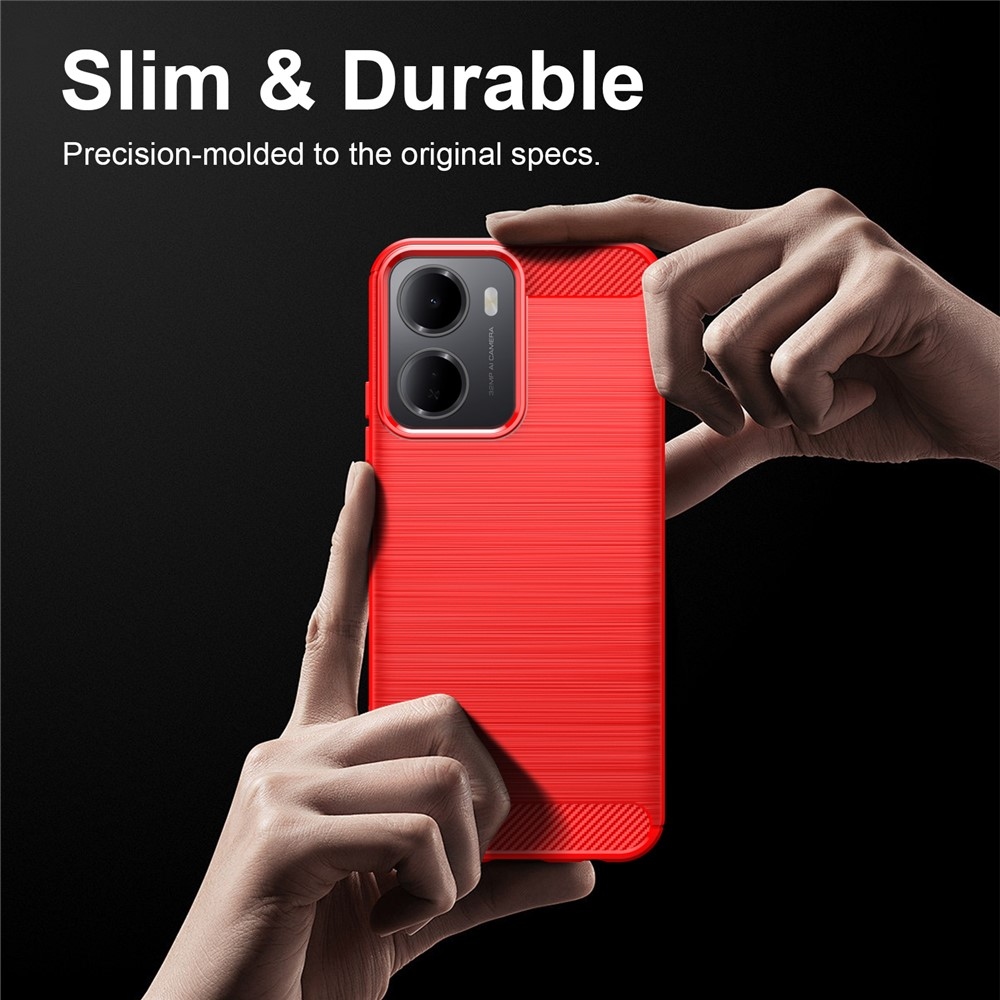 Szénálló zselés tok Xiaomi Redmi A7 Pro - piros