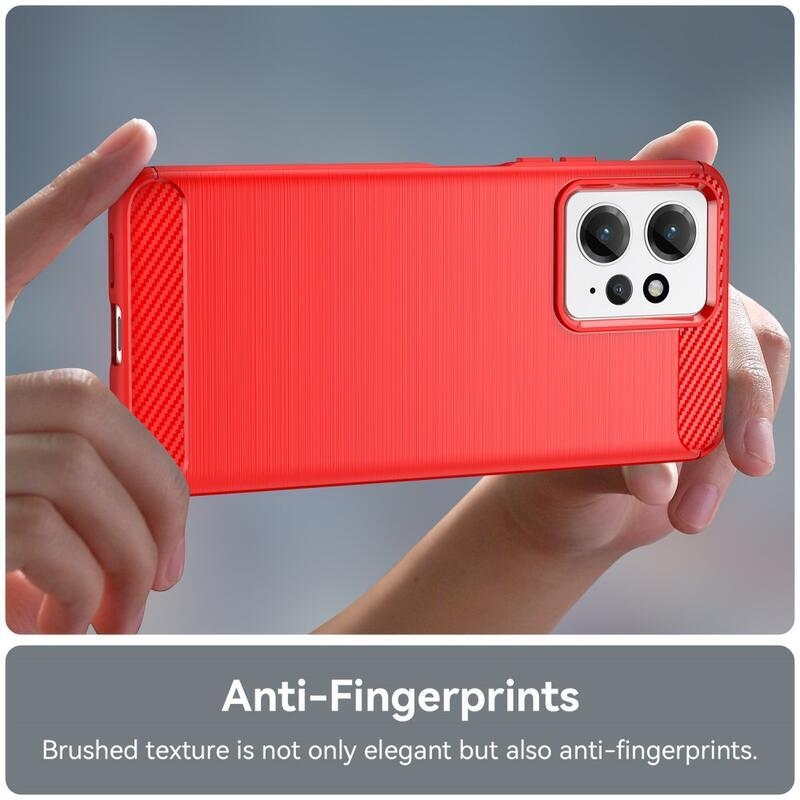 Szénálló zselés tok Xiaomi Redmi Note 12 4G - piros