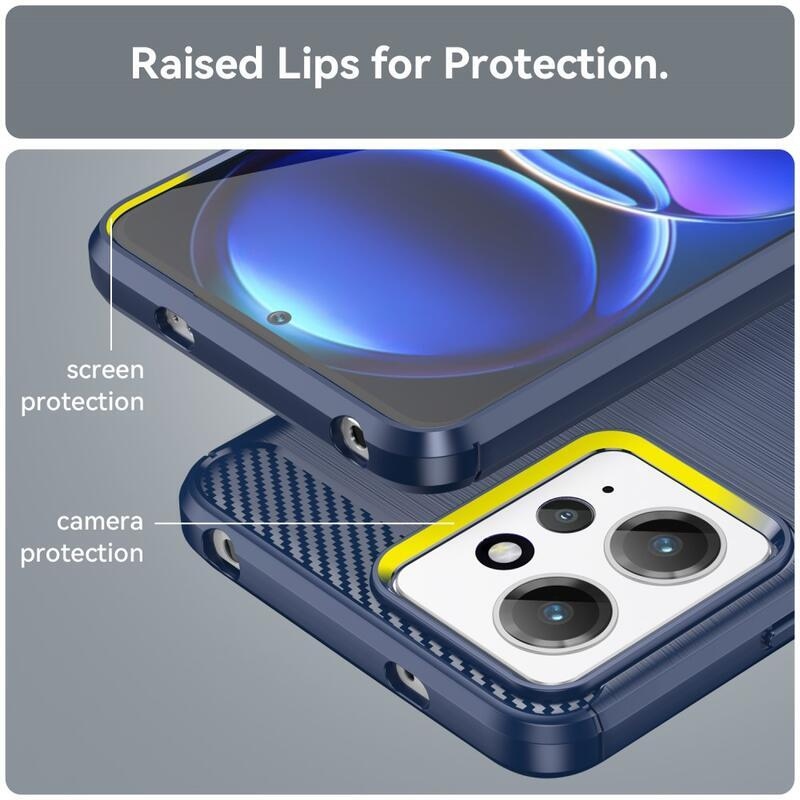 Szénálló zselés tok Xiaomi Redmi Note 12 4G - kék