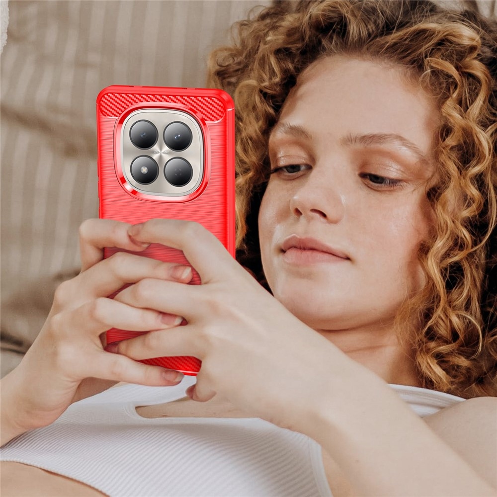 Szénálló zselés tok Xiaomi Redmi Note 15 Pro 4G - piros