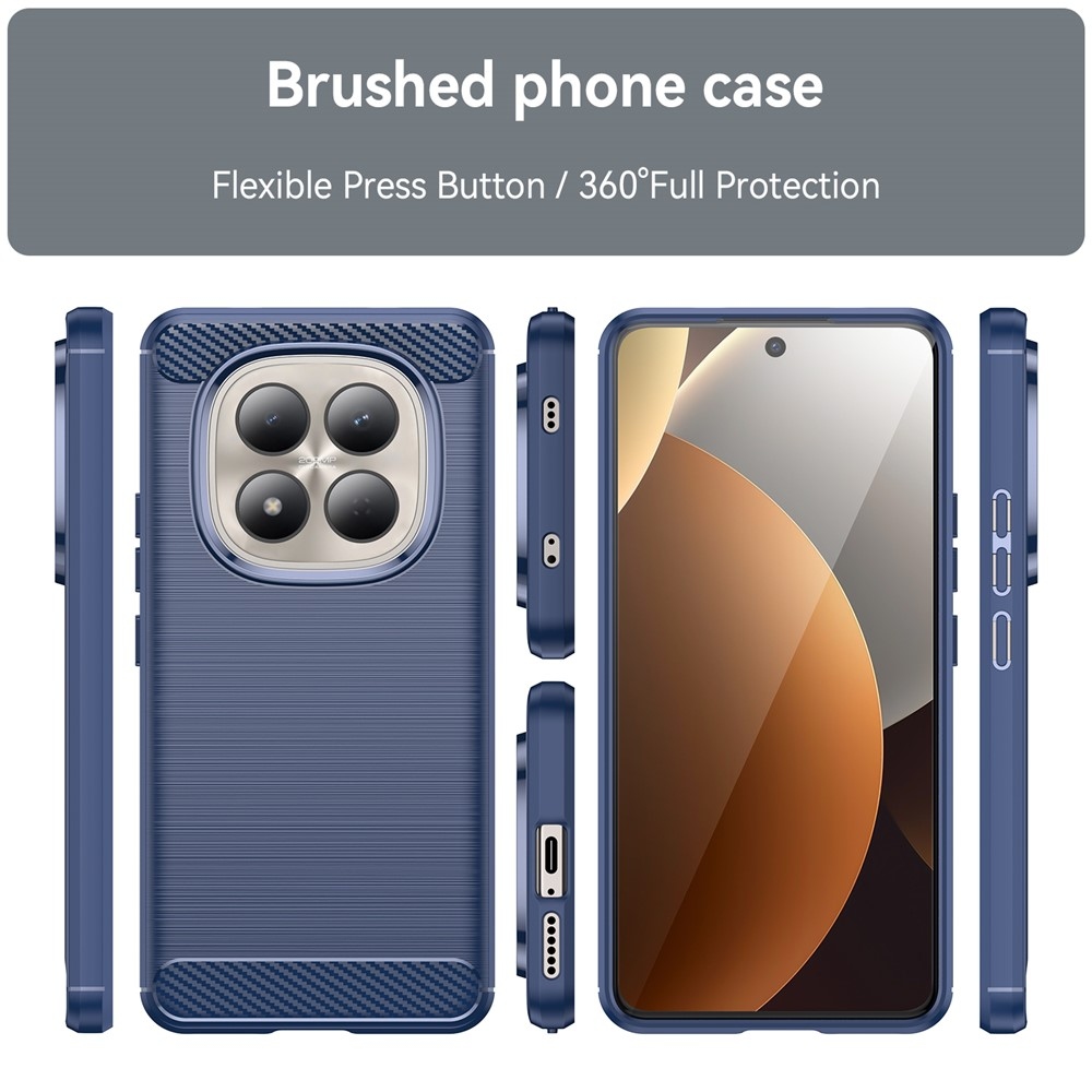 Szénálló zselés tok Xiaomi Redmi Note 15 Pro 4G - kék