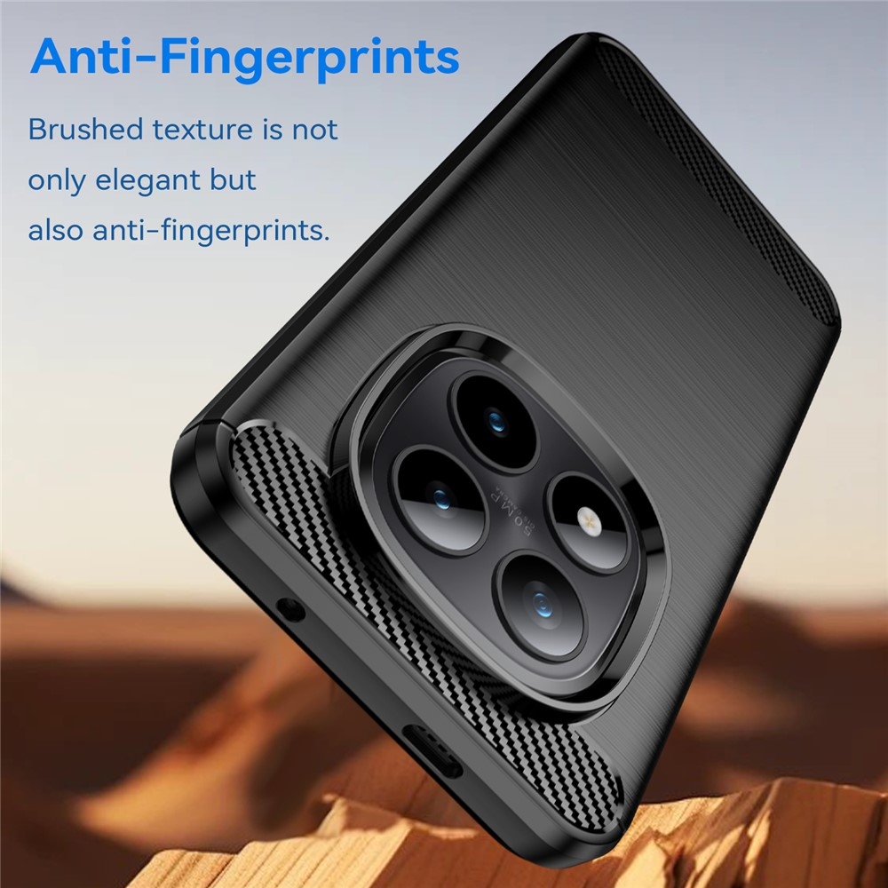 Szénálló zselés tok Xiaomi Redmi Note 15 Pro+ 5G/Xiaomi Poco M8 Pro 5G - fekete