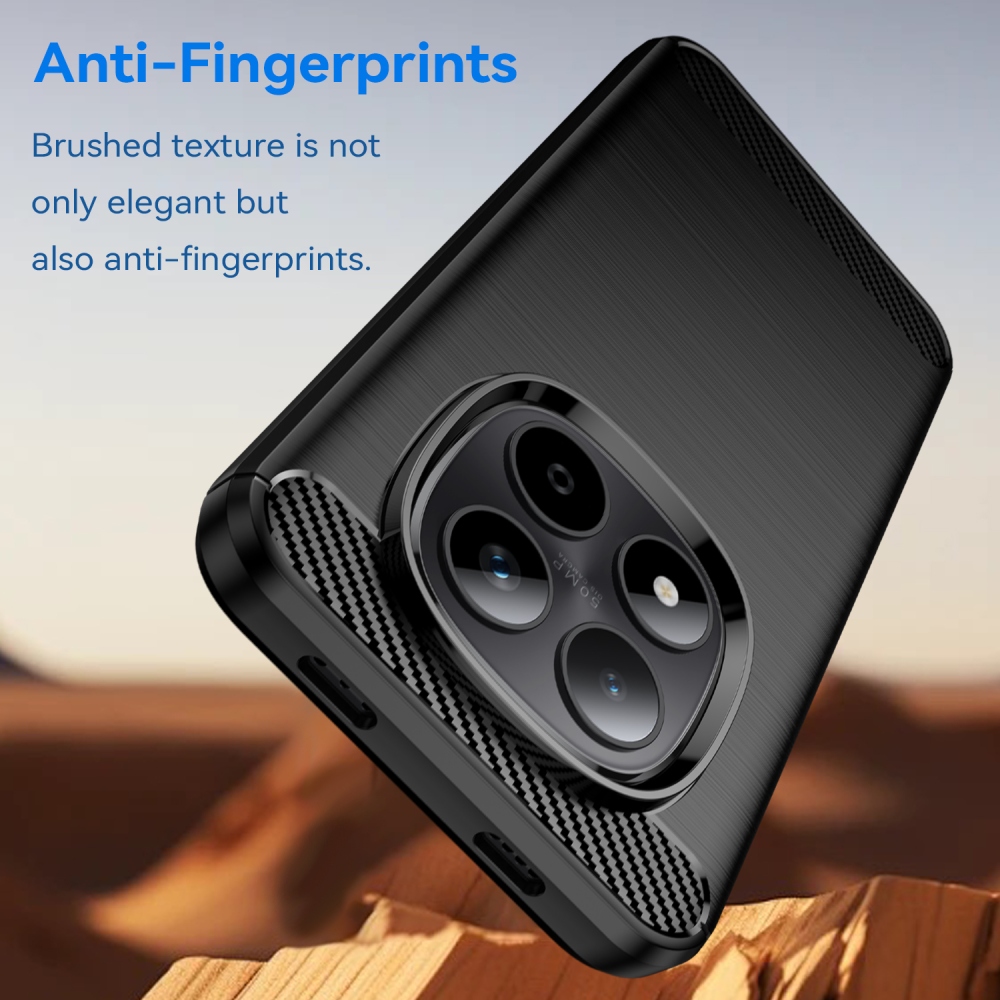 Szénálló zselés tok Xiaomi Redmi Note 15 Pro 5G - fekete