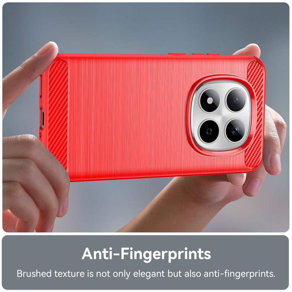 Szénálló zselés tok Xiaomi Redmi Note 15 Pro 5G - piros