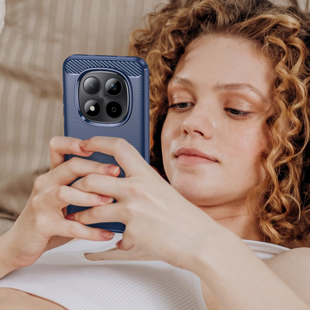 Szénálló zselés tok Xiaomi Redmi Note 15 Pro 5G - kék