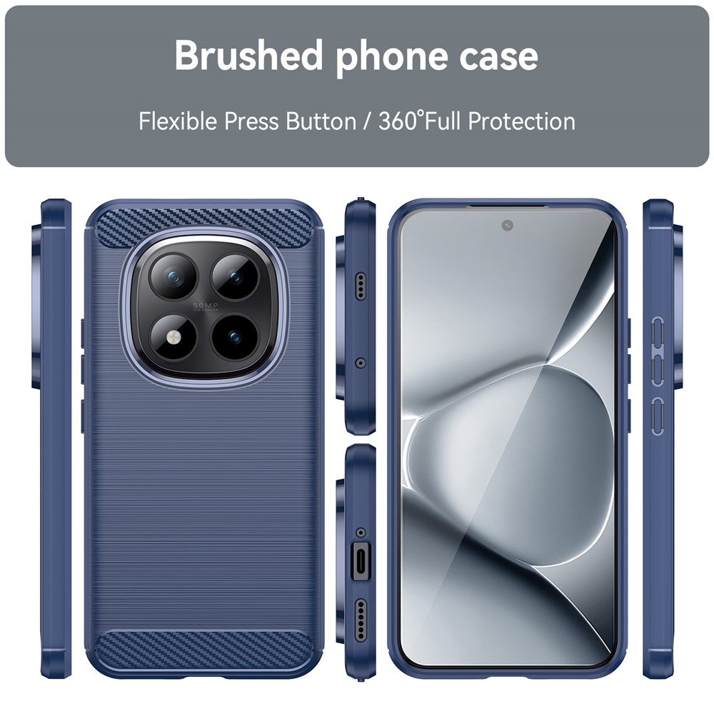 Szénálló zselés tok Xiaomi Redmi Note 15 Pro+ 5G/Xiaomi Poco M8 Pro 5G - kék