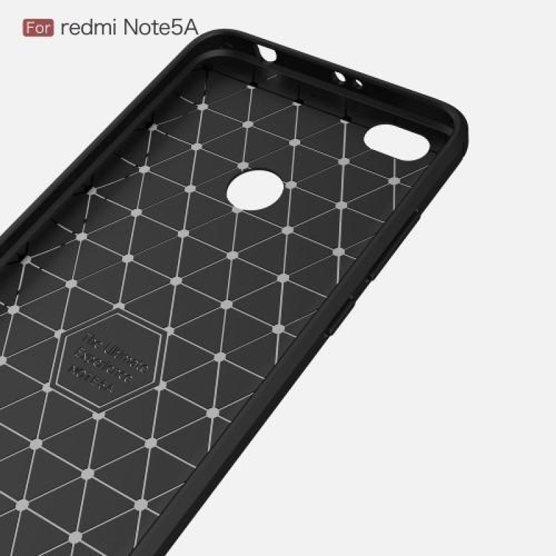 Szénálló zselés tok Xiaomi Redmi Note 5A Prime-hoz - szürke