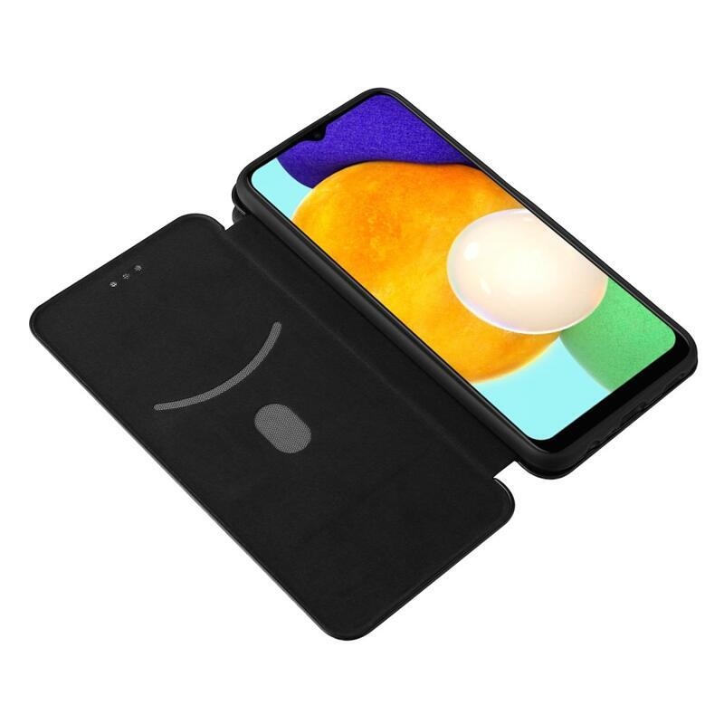 Szénszálas tok Samsung Galaxy A03s (166.6 x 75.9 x 9.1mm) - fekete