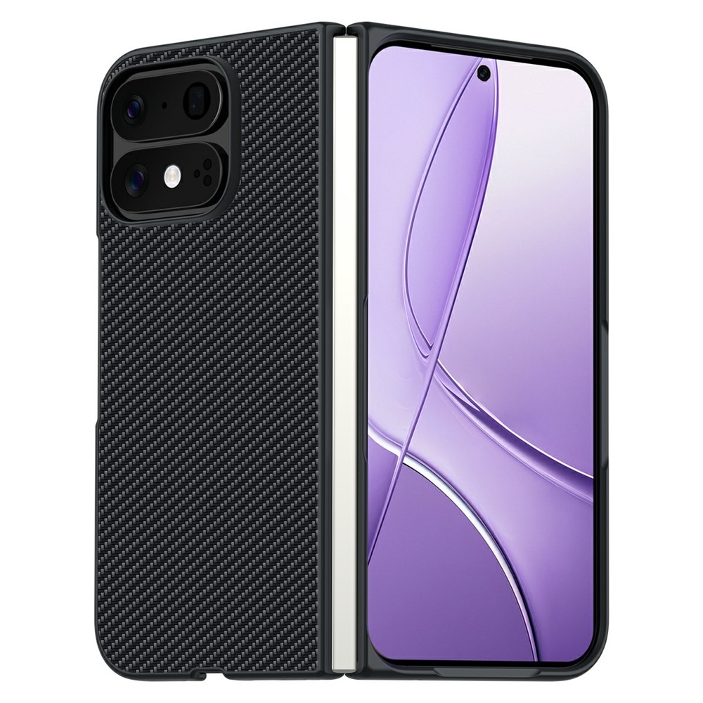 Carbone műanyag tok a Google Pixel 11 Pro Fold okostelefonhoz – fekete
