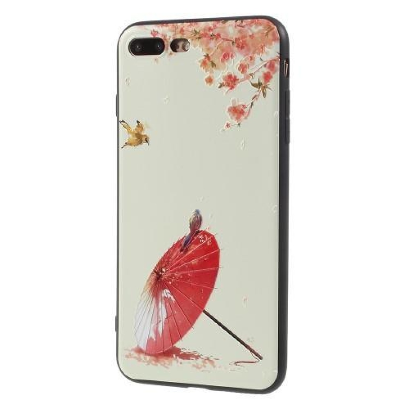 Cartoo zselés tok motívummal iPhone 8 Plus és 7 Plus készülékhez - madarak