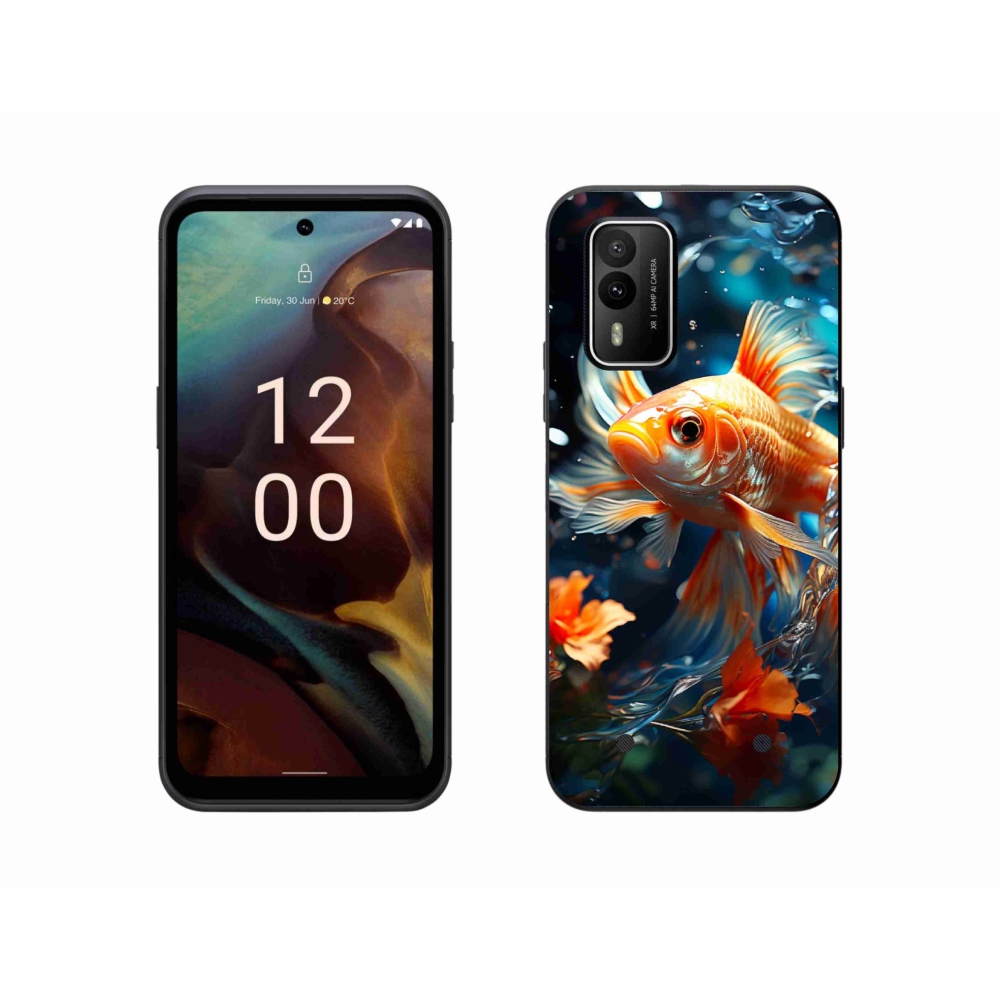 Zselés borítás mmCase a Nokia XR21 készülékhez - hal