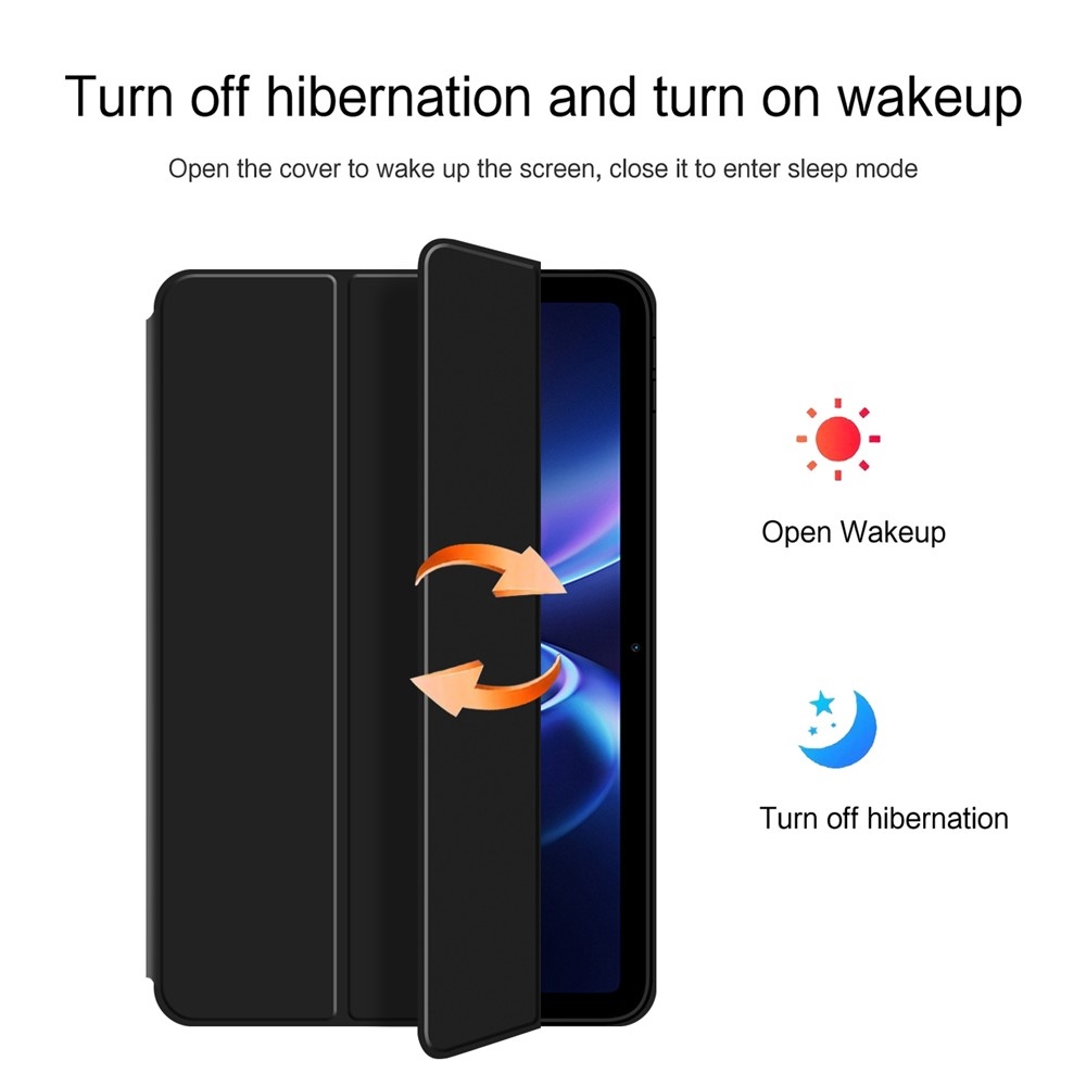 Case okos, zárható tok a Xiaomi Redmi Pad 2 9,7-hez – fekete