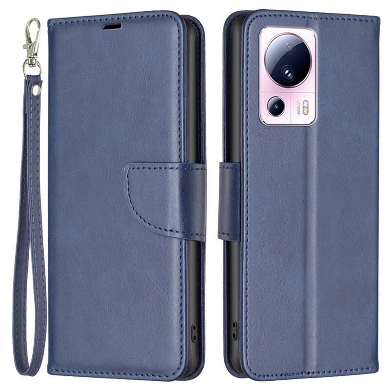 Könyvtáska tok Xiaomi 13 Lite-hoz - kék