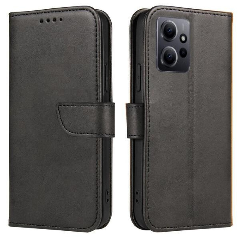 Könyv tok Xiaomi Redmi Note 12 4G tokhoz - fekete