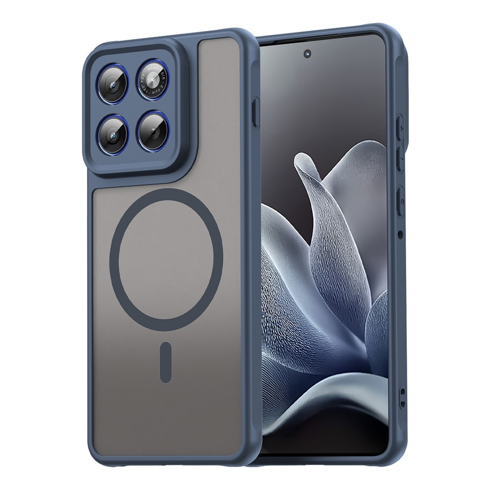 Matta zselés tok MagSafe-val a Motorola Edge 70 5G-hez - kék