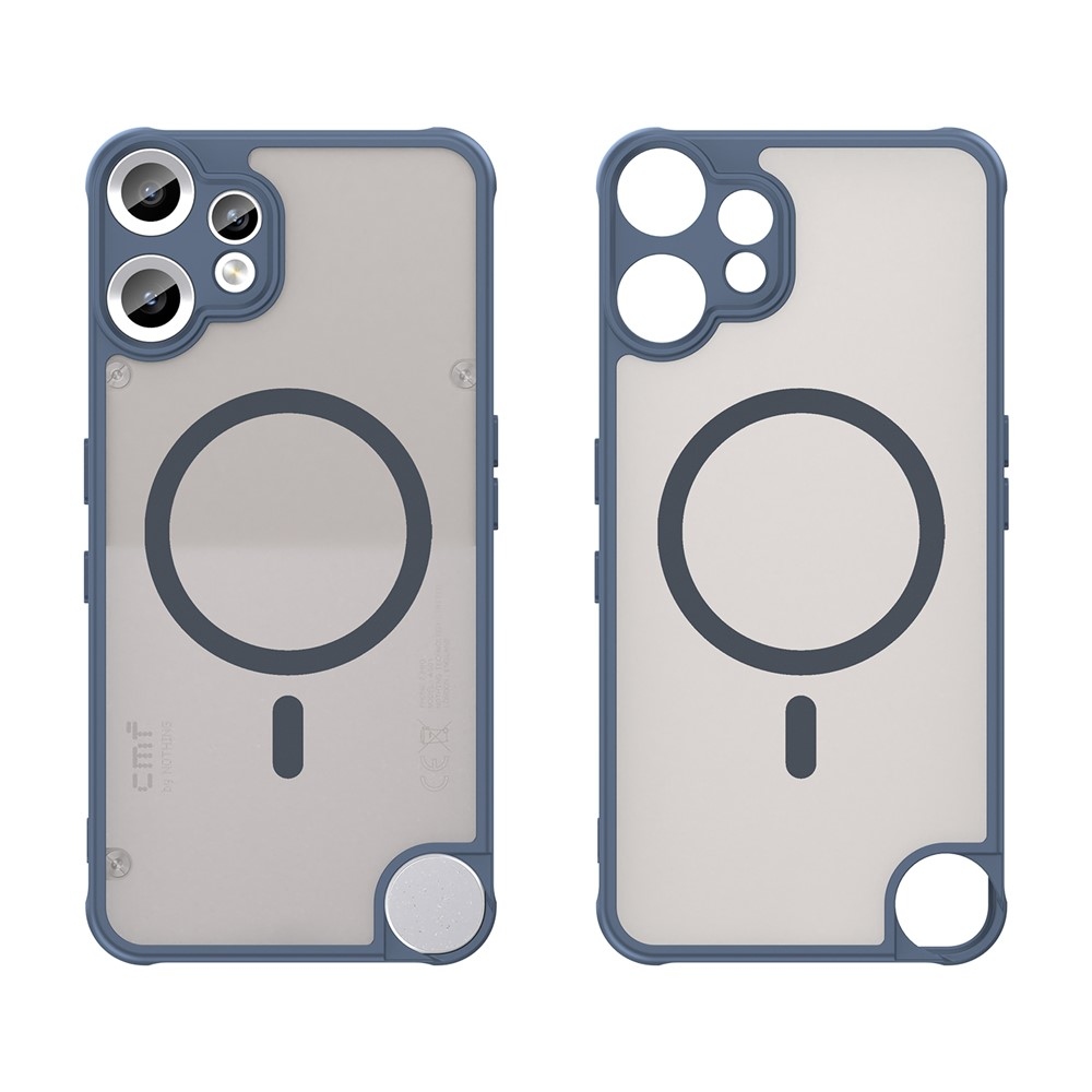 Matta zselés tok MagSafe a Nothing CMF Phone 2 Pro készülékre - kék