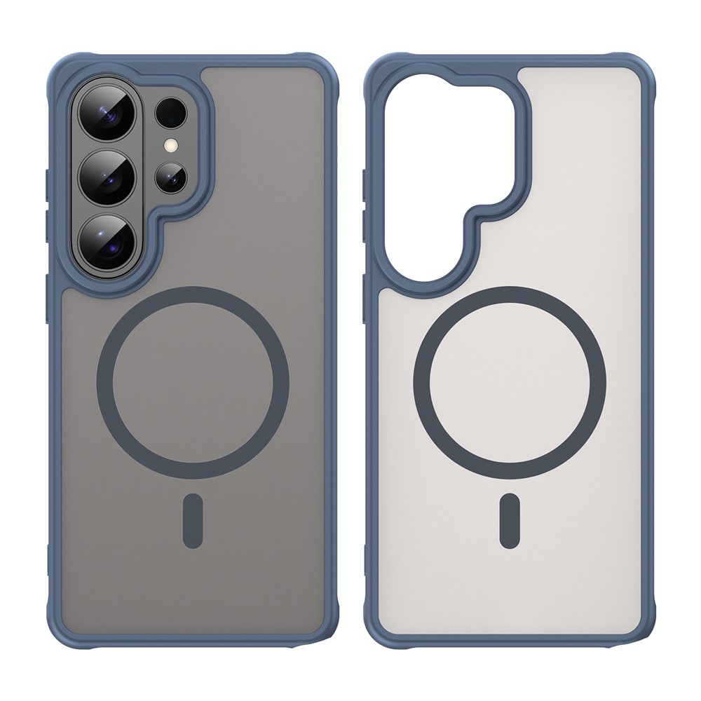 Matta zselés tok MagSafe tok Samsung Galaxy S26 Ultra készülékhez - kék