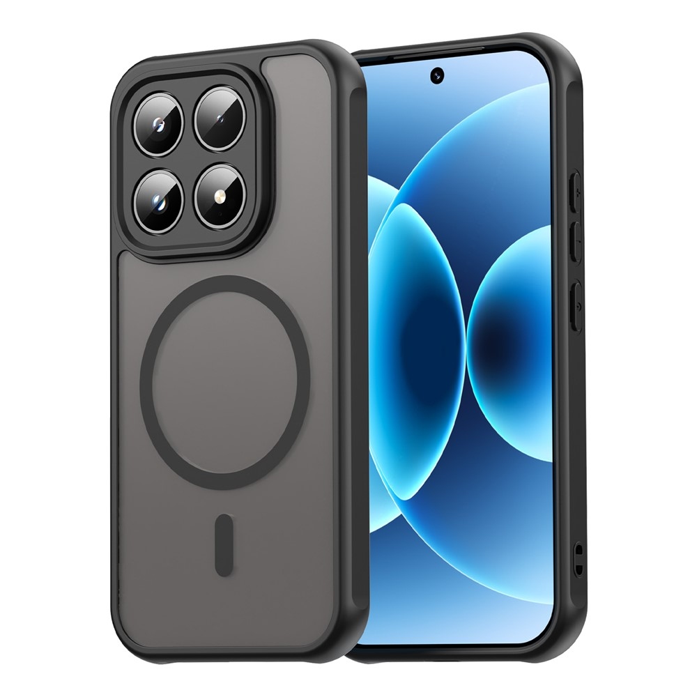 Matta zselés tok MagSafe tok a Xiaomi 17-hez - fekete