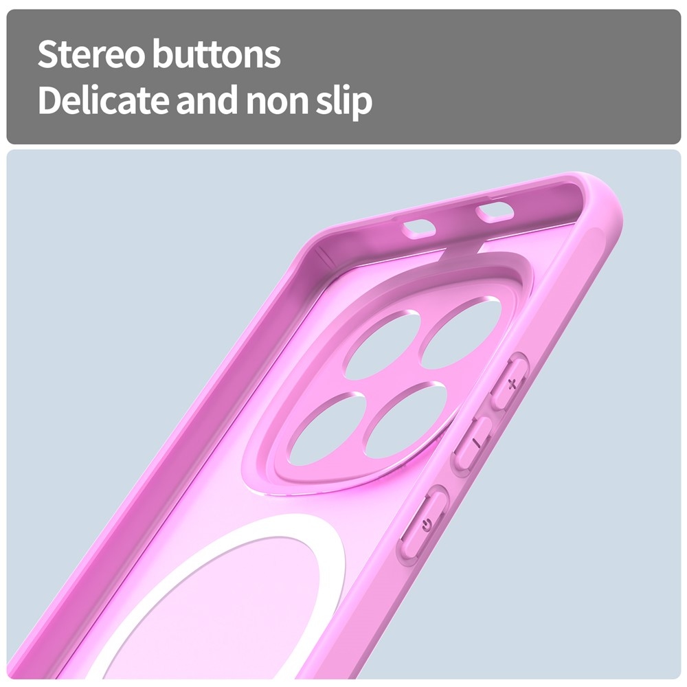 Matta zselés tok MagSafe-val a Xiaomi Poco M8 5G/Redmi Note 15 5G/Note 15 4G számára - világos lila