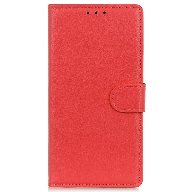 Tárcatáska tok Nokia C21 Plus készülékhez - piros