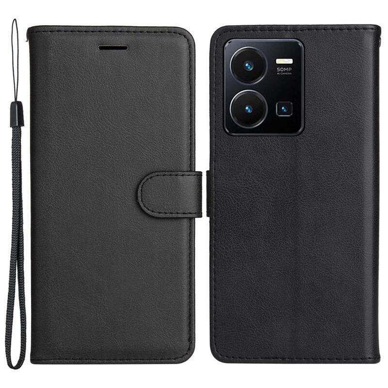 Case pénztárca-tok a Vivo Y35 mobiltelefonhoz – fekete