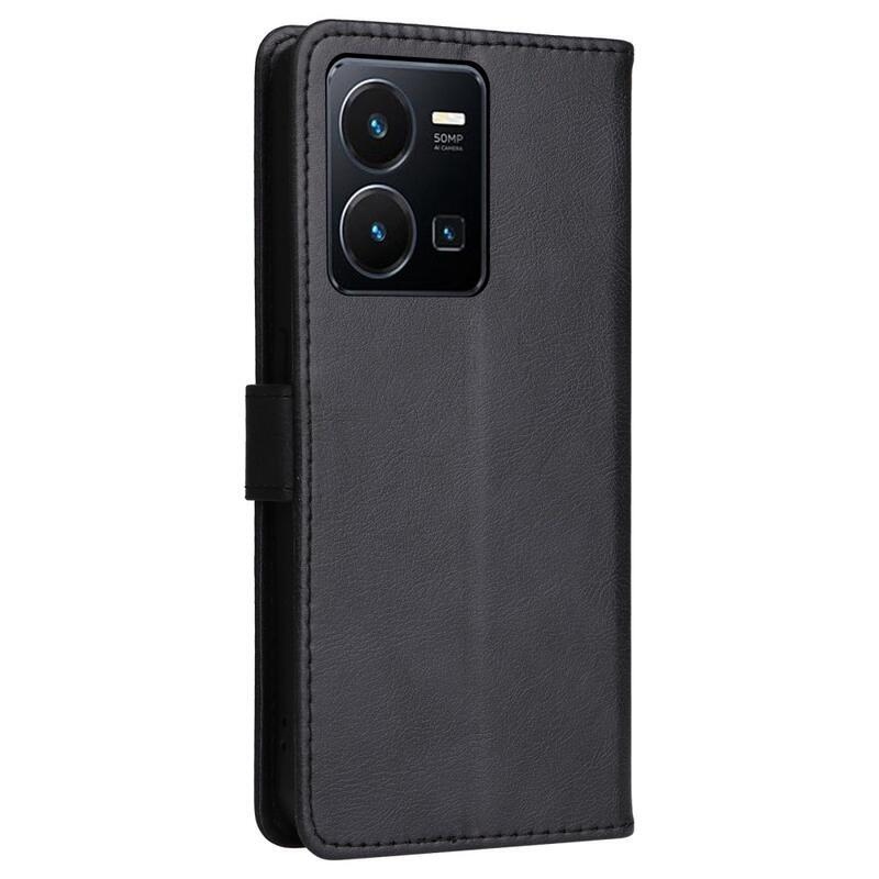 Case pénztárca-tok a Vivo Y35 mobiltelefonhoz – fekete