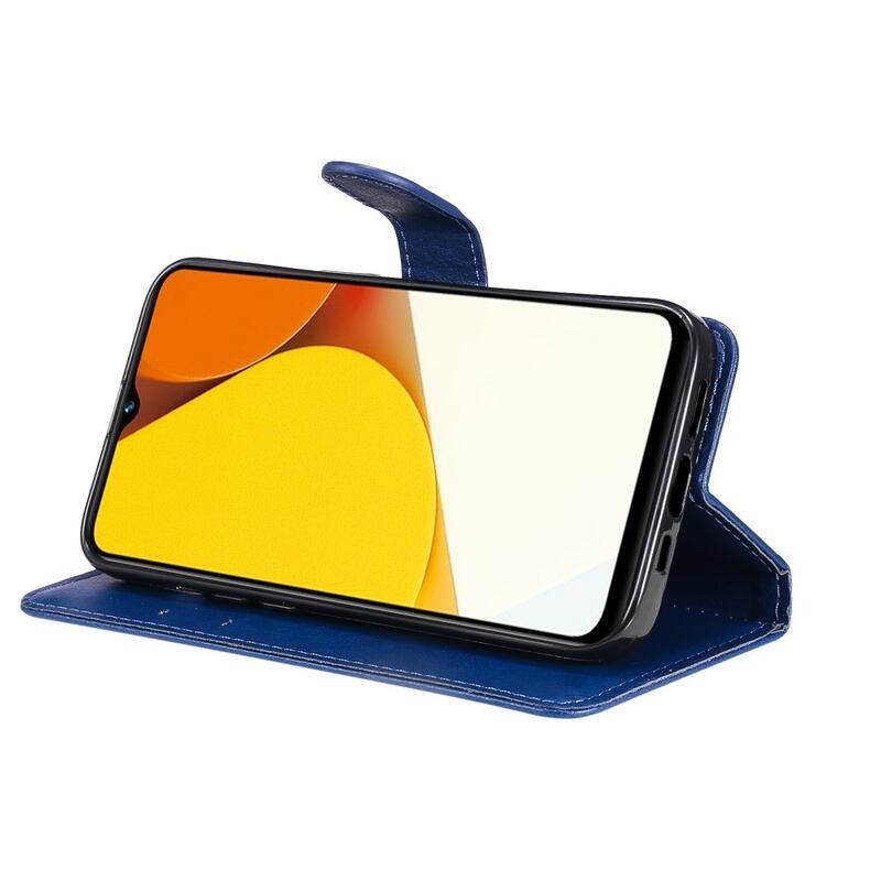 tok pénztárca tok a Vivo Y35-hez - kék