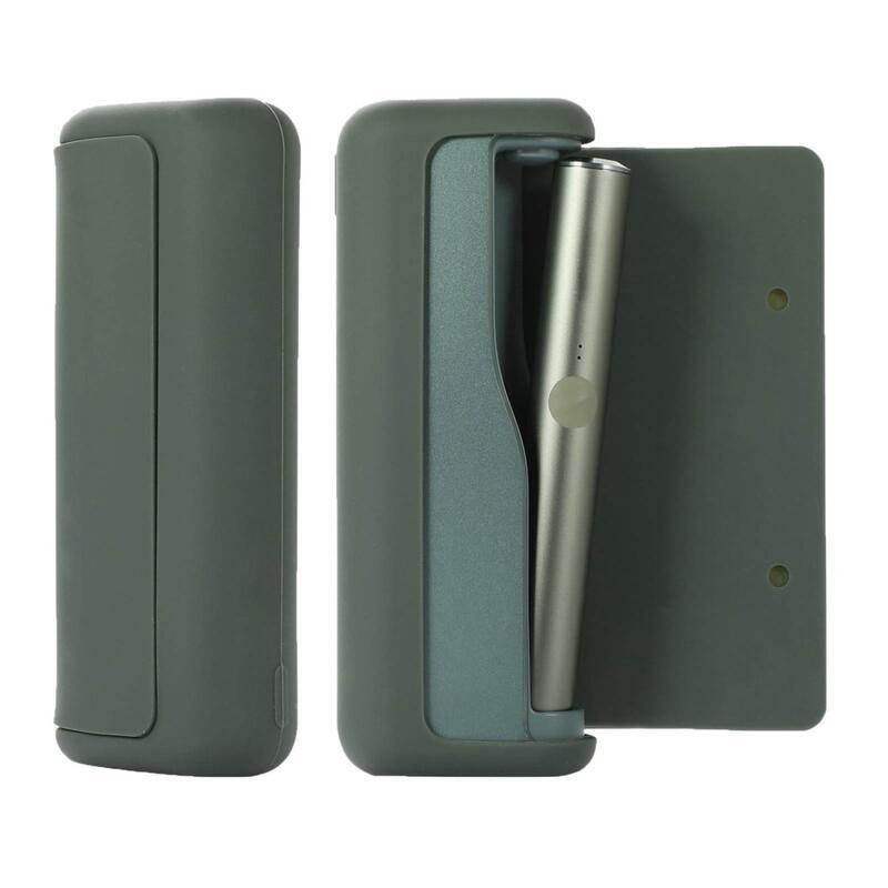 Szilikon tok IQOS ILUMA PRIME tokhoz - sötétzöld