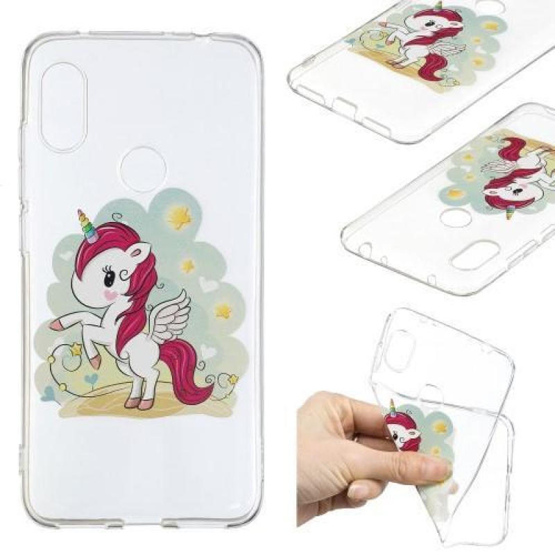 Szilikon tok Xiaomi Redmi Note 6 Pro tokhoz - egyszarvú