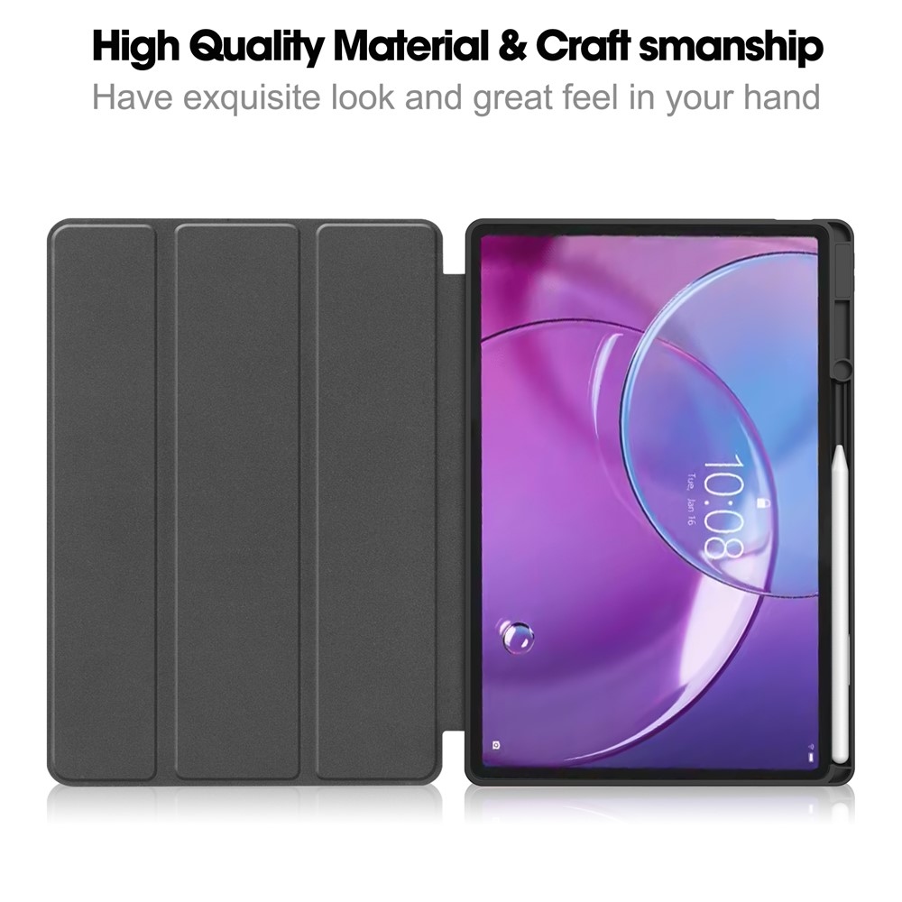 Cases okos tok a Lenovo Idea Tab Pro 13 2. generáció (TB-390FU) készülékhez – rózsaszín-arany