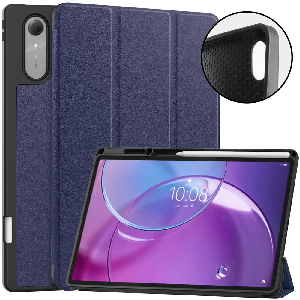 Cases okos tok a Lenovo Idea Tab Pro 13 2. generáció (TB-390FU) készülékhez – sötétkék