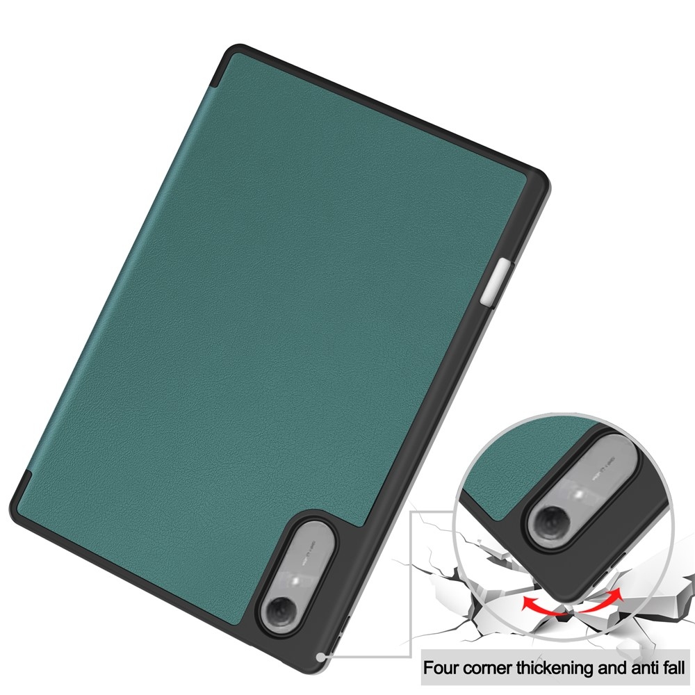 Cases okos tok a Lenovo Idea Tab Pro 13 2. generáció (TB-390FU) készülékhez – zöld