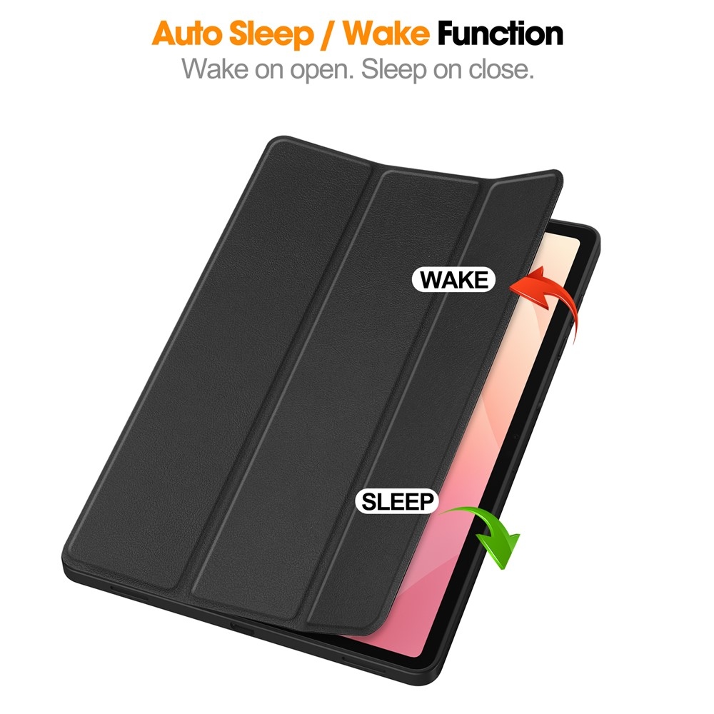Cases okos tok a Samsung Galaxy Tab S12+ készülékhez – fekete