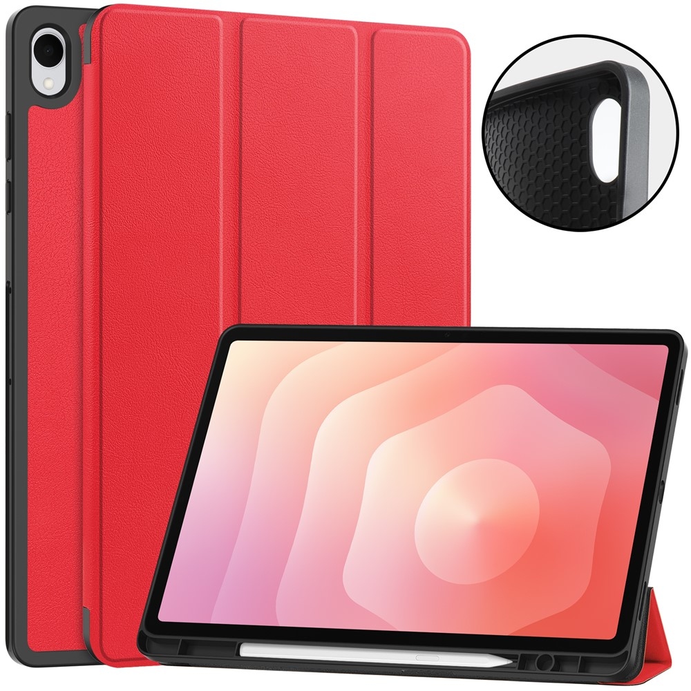 Cases okos tok a Samsung Galaxy Tab S12+ készülékhez – piros