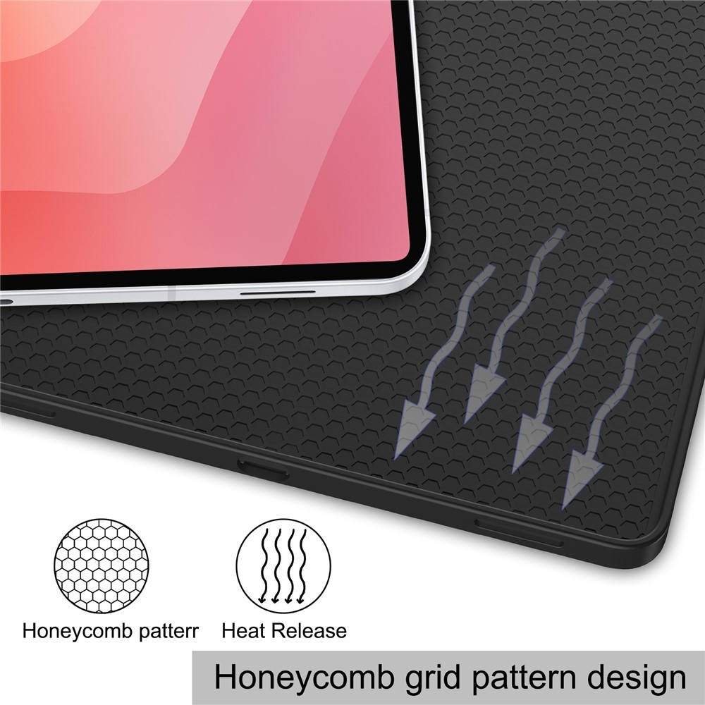 Cases okos tok a Samsung Galaxy Tab S12+ készülékhez – rózsaszín-arany