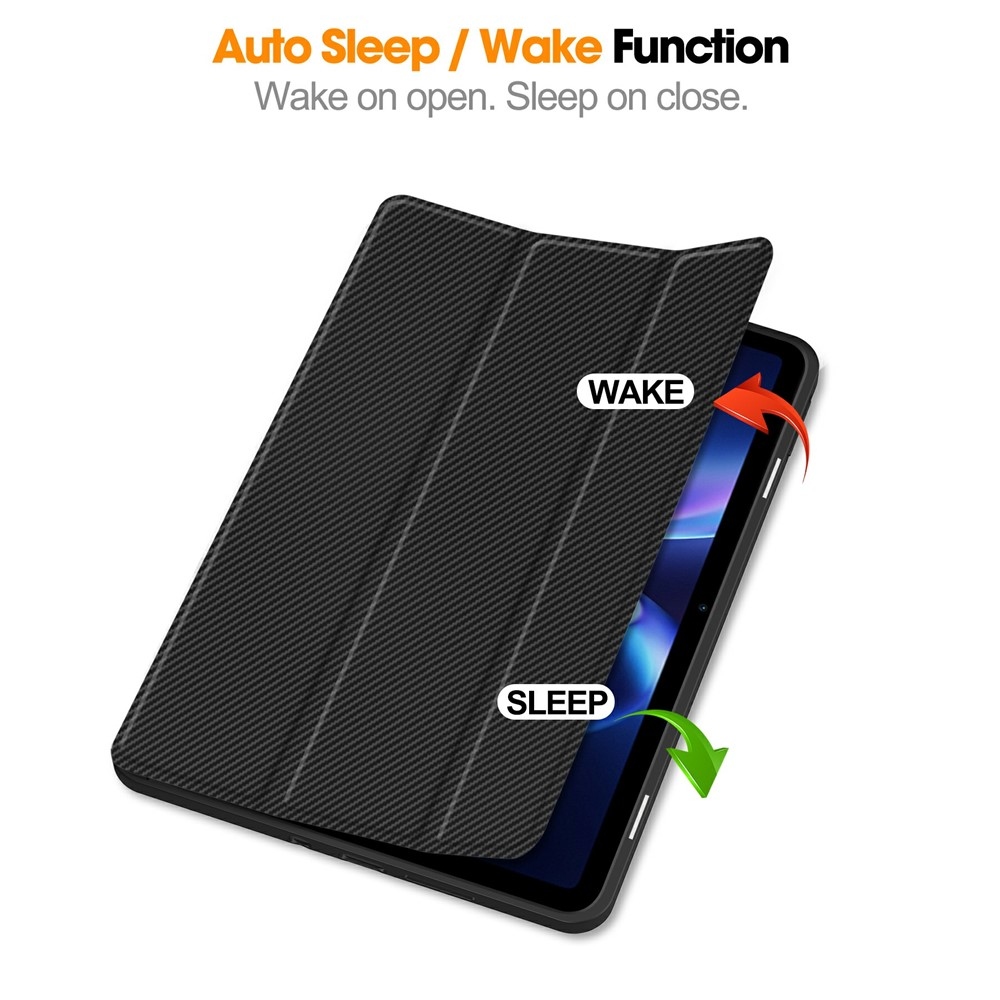 Cases okos tok a Xiaomi Redmi Pad 2 9,7-hez – fekete
