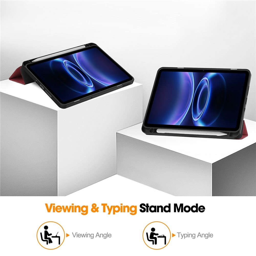 Cases okos tok a Xiaomi Redmi Pad 2 9,7-hez – piros