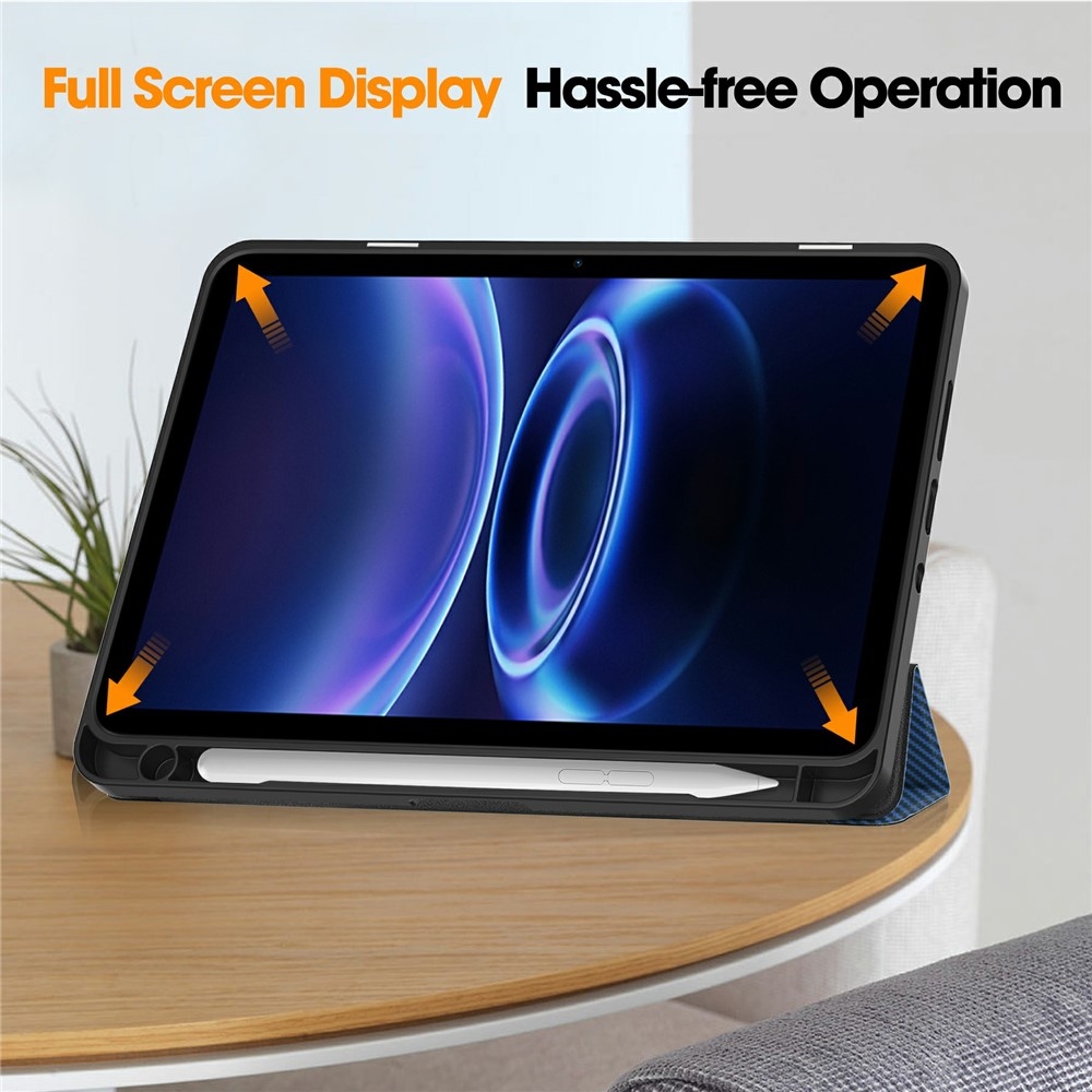 Cases okos tok a Xiaomi Redmi Pad 2 9,7-hez – sötétkék