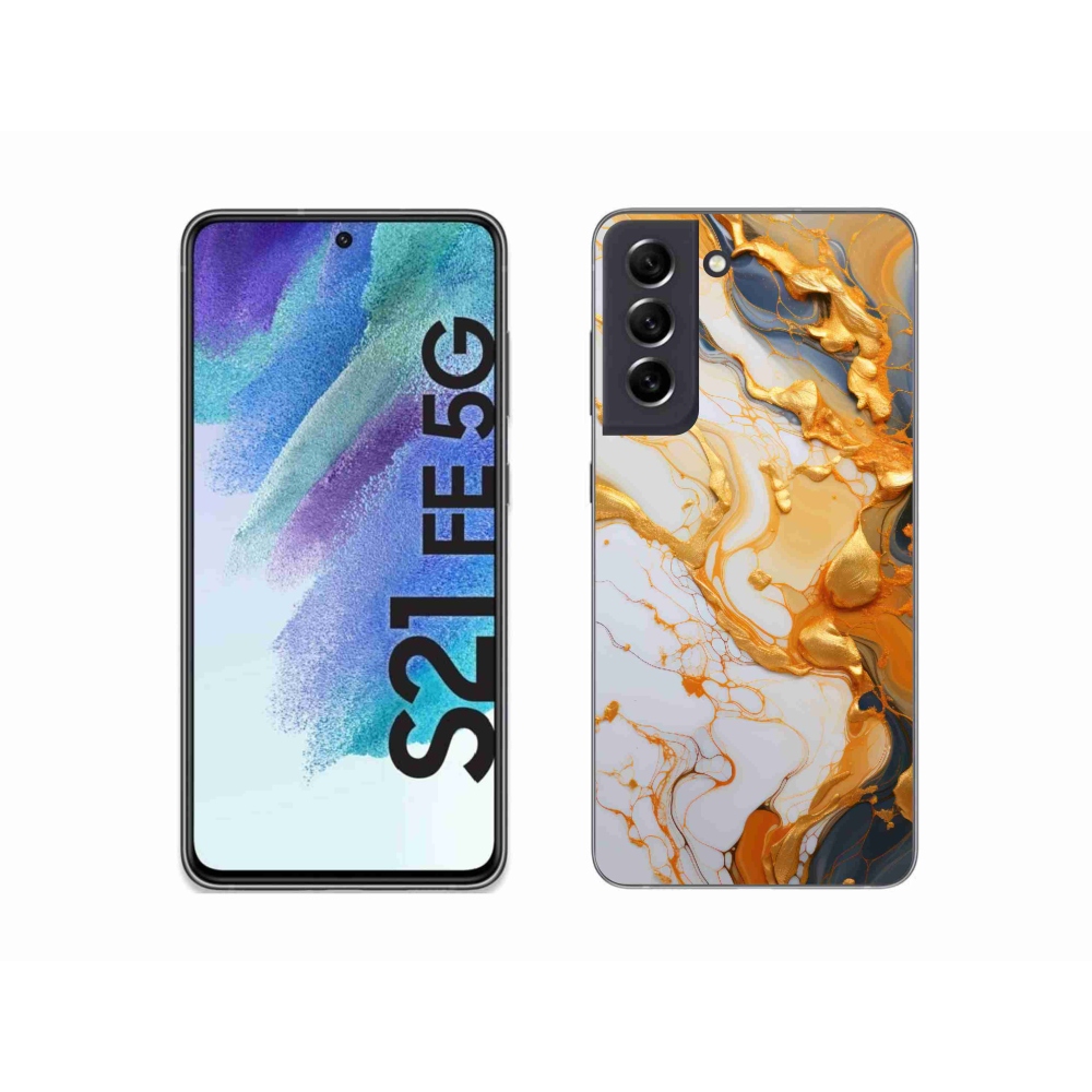Zselés borítás mmCase Samsung Galaxy S21 FE 5G - absztrakt motívum 6
