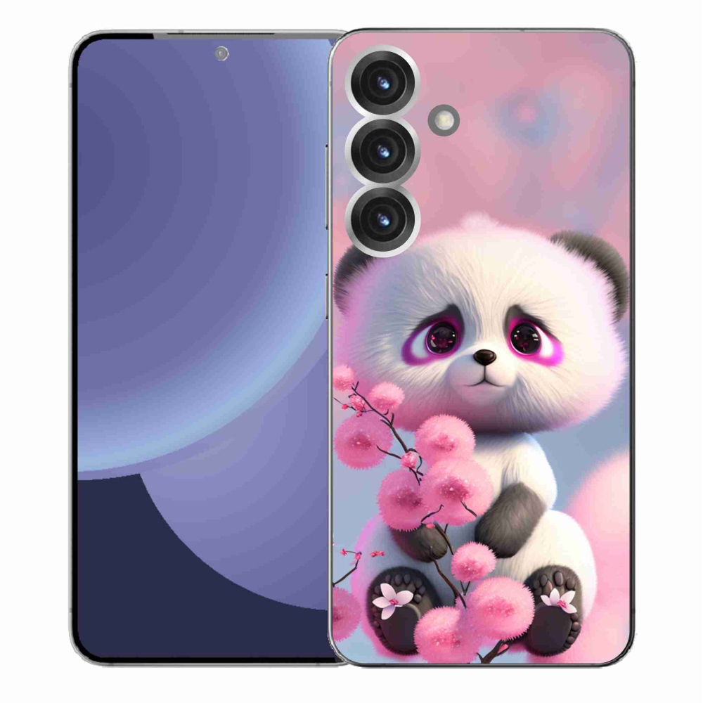 Gél borító mmCase Samsung Galaxy S25+ - aranyos panda 1