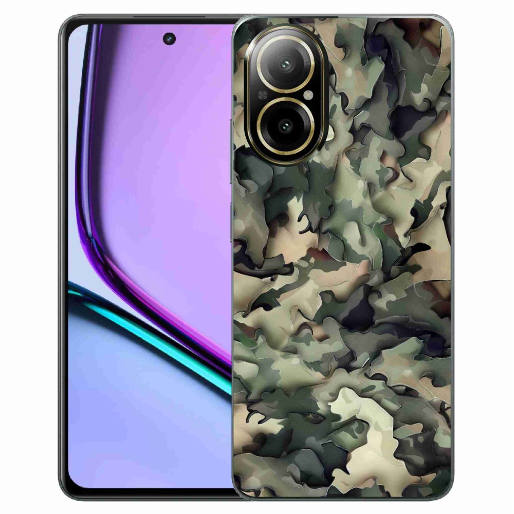 Zselés borítás mmCase a Realme C67 készülékhez - álcázó minta 9