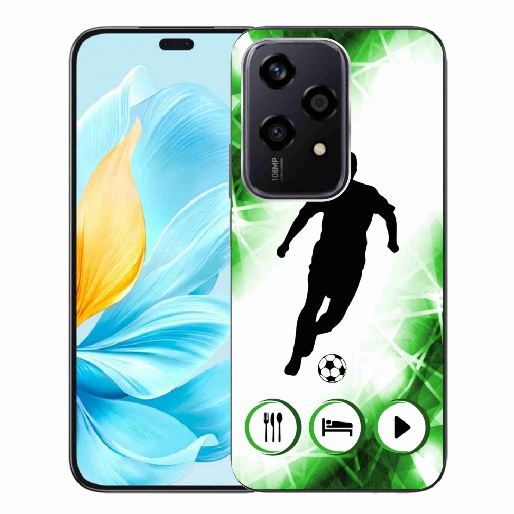 Zselés borítás mmCase a Honor 200 Lite 5G számára - focista