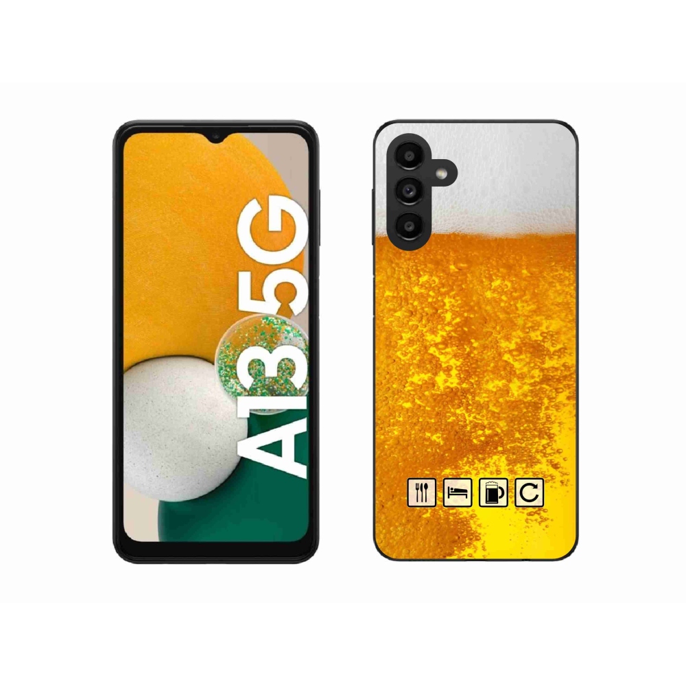 Gél borítás mmCase Samsung Galaxy A13 5G - sör motívum 3