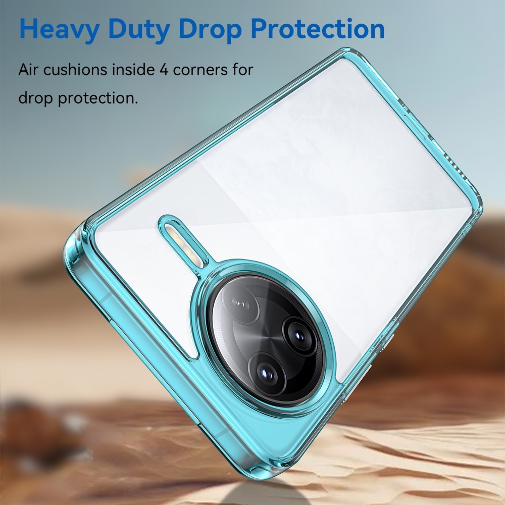 Gél tok rögzített hátlappal Xiaomi Poco F7 Ultra - világoskék