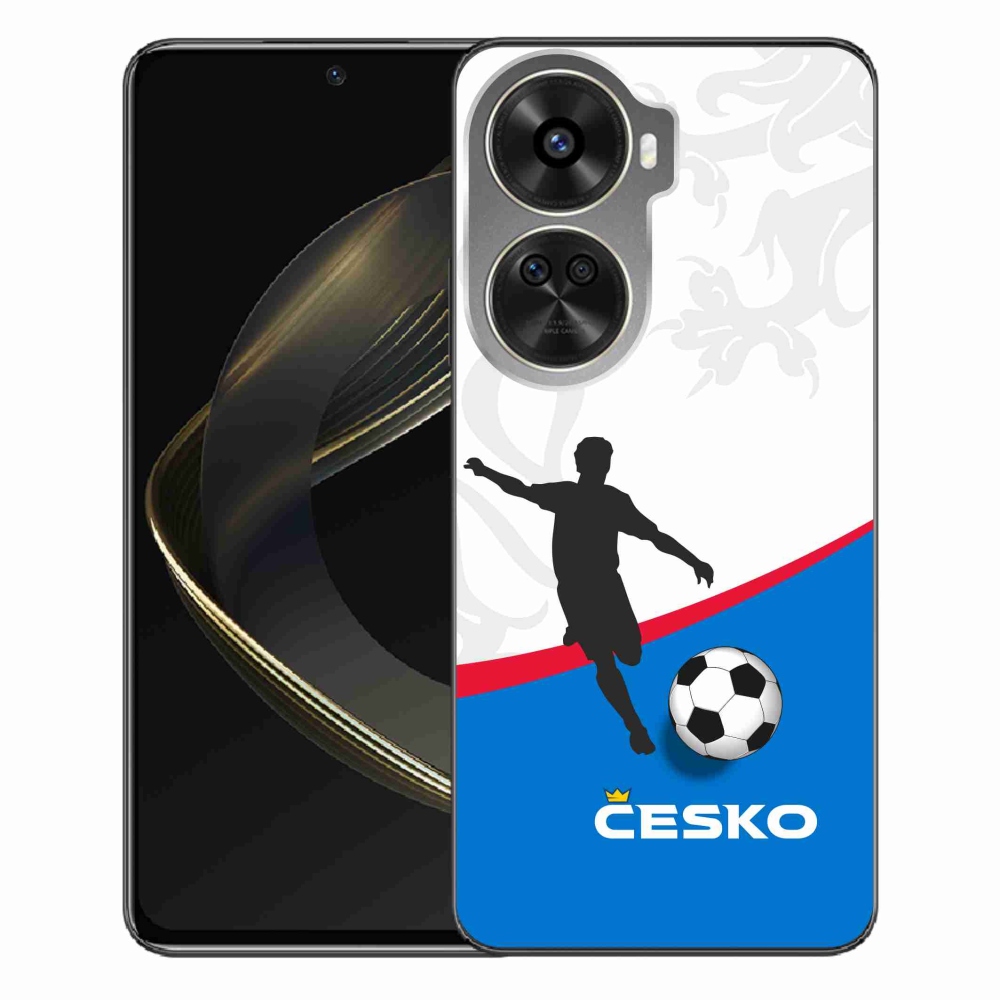 Gél borítás mmCase a Huawei Nova 12 SE-hez - futball Csehország 1