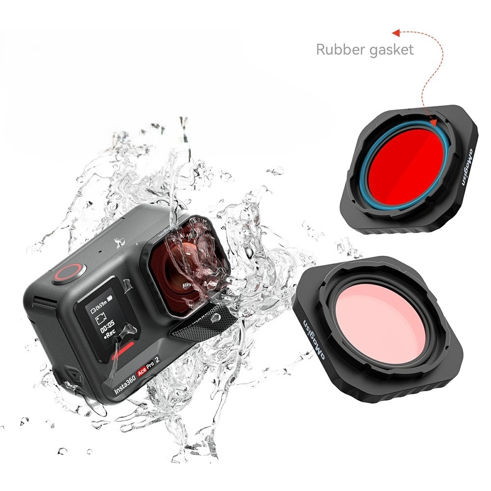AMAGISN Purple búvárszűrő Insta360 Ace Pro 2 kamerához