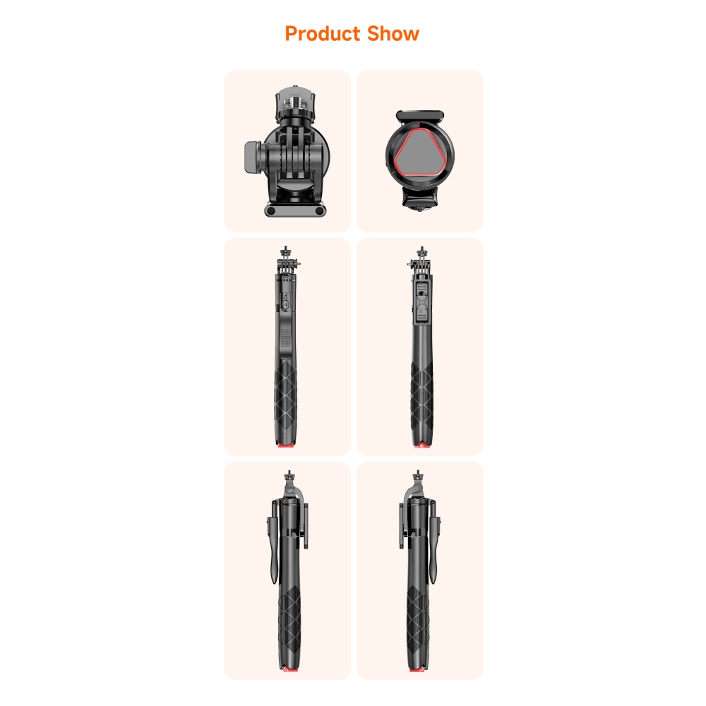 Teleszkópos szelfibot L16-TT 1,8 m-es állvánnyal és távirányítóval