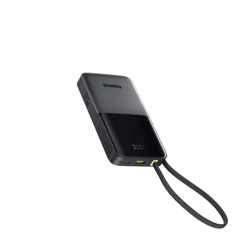 Baseus EnerFill FC51 Bipow 2 Pro 22,5 W-os hordozható akkumulátor, 10 000 mAh, Cosmic Black