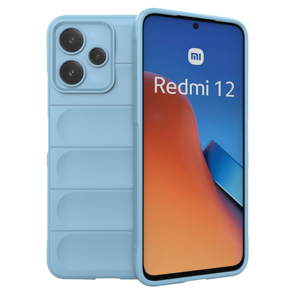 Rugg tartós zselés tok Xiaomi Redmi 12 5G - világoskék színben