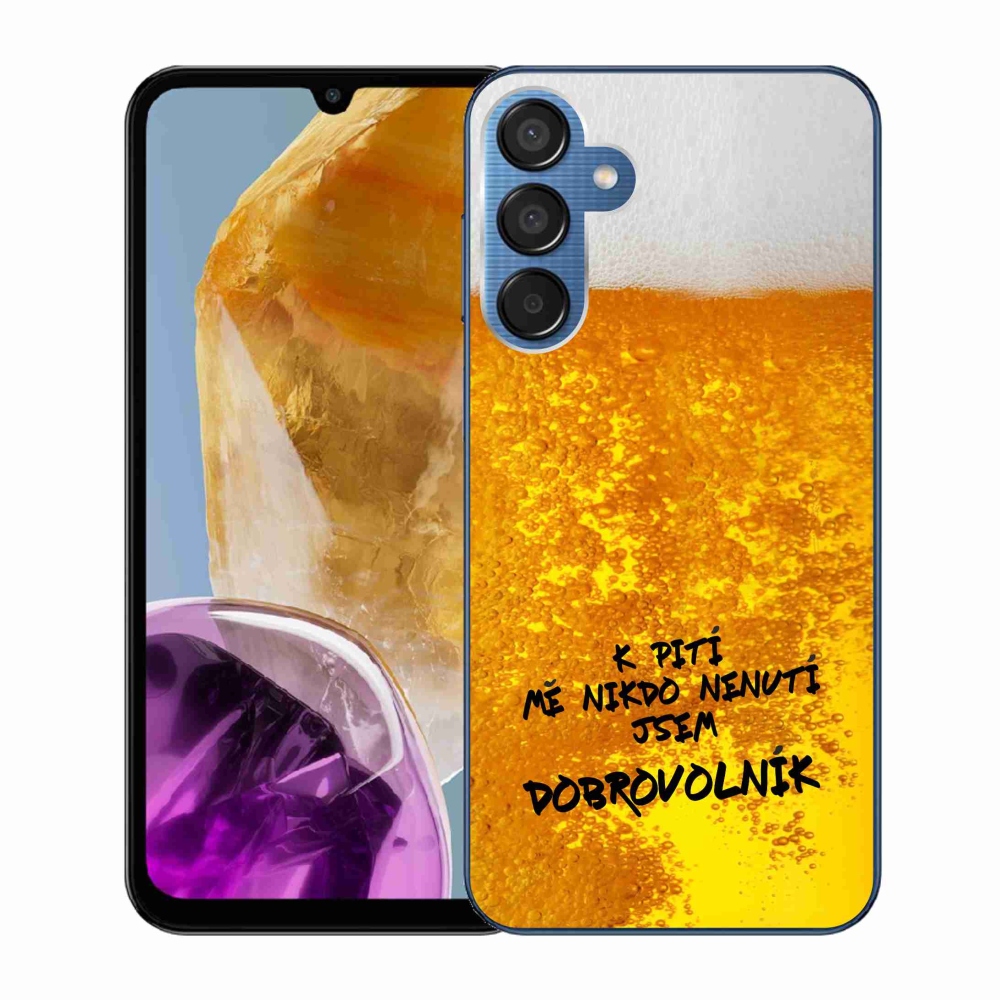 Gél borítás mmCase Samsung Galaxy M15 5G - sör motívum 4
